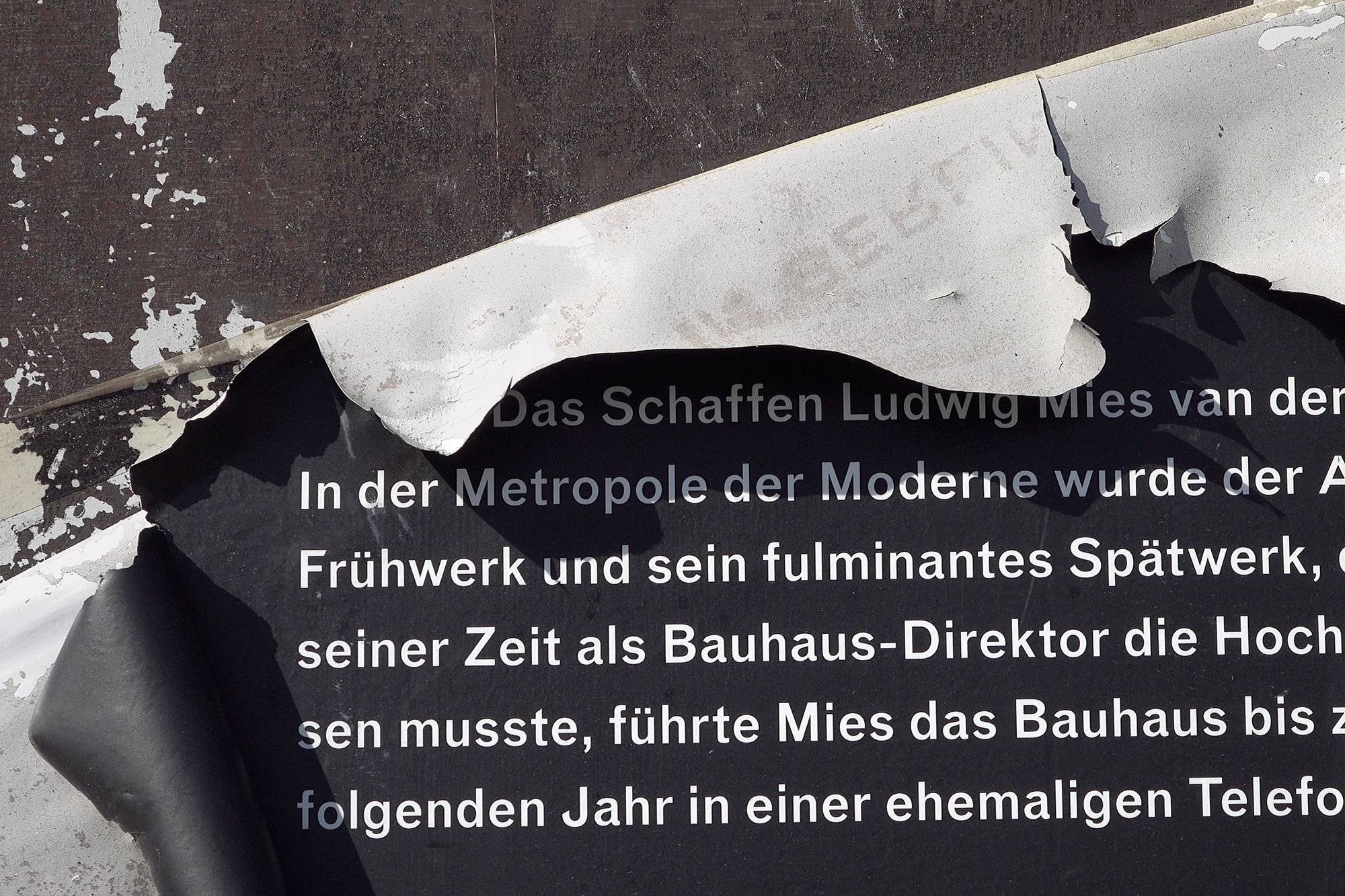 Christoph Radke, Berlin, Neue Nationalgalerie, Bauzaun, 2020